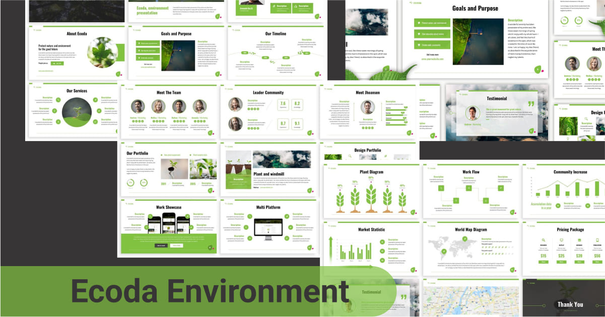 Ecoda - Environment Keynote - preview image.