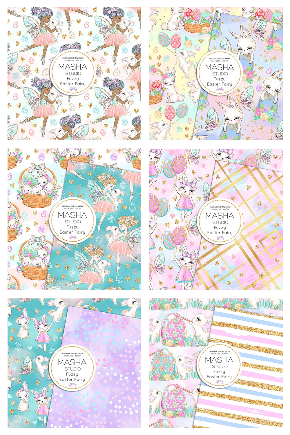 fuzzy easter fairy digital papers 1000h1500 01