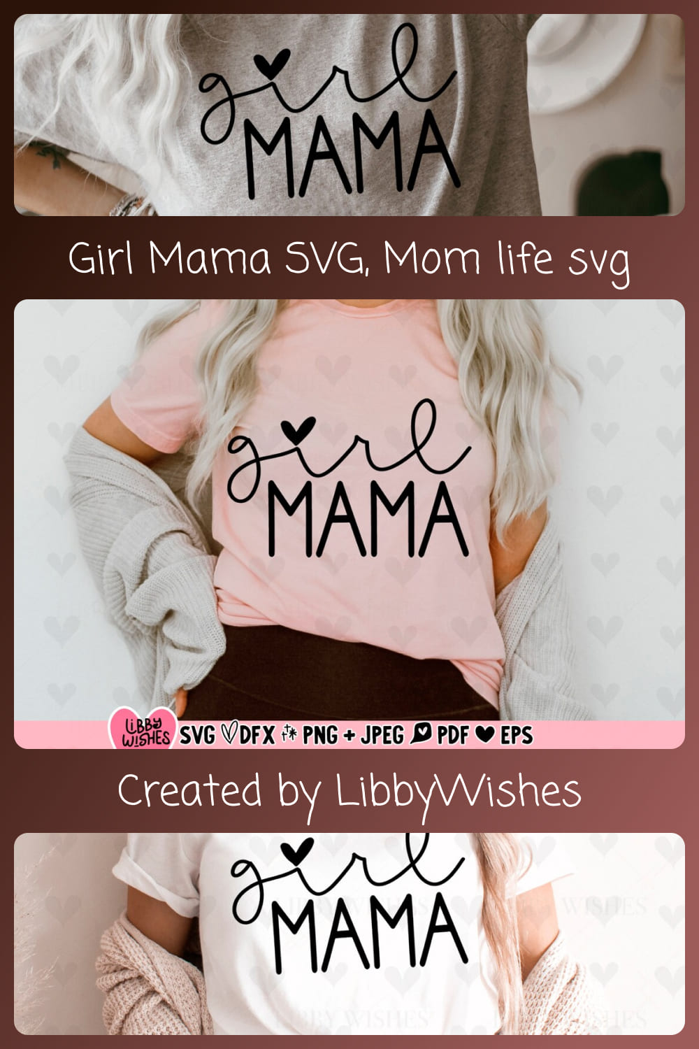 Girl Mama SVG.