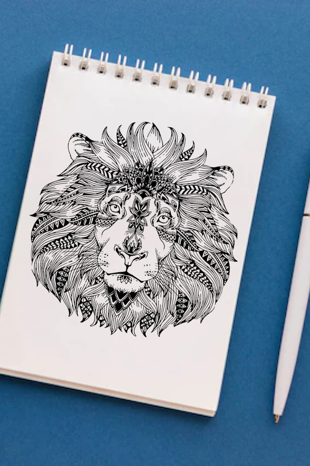 Hand drawn Lion.