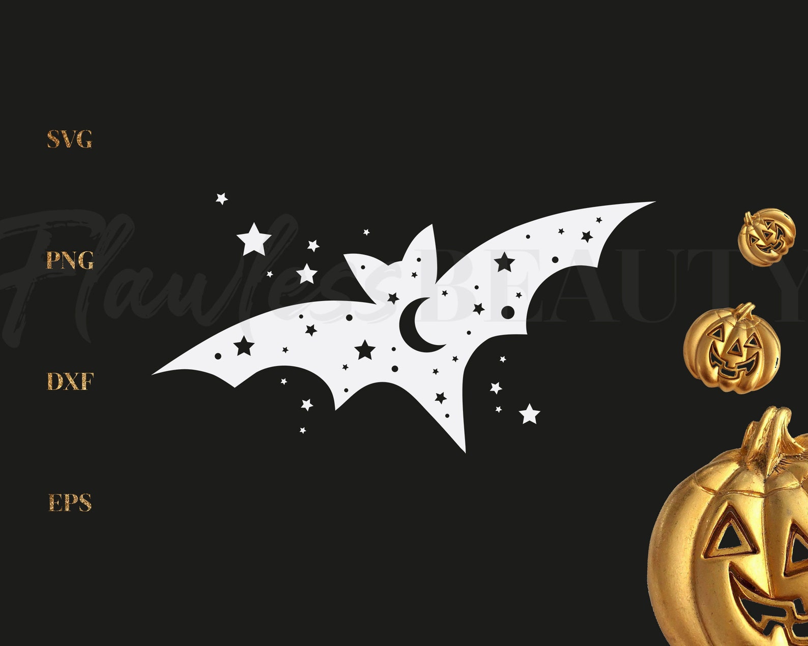 Purple Bat Flat Halloween PNG & SVG Design For T-Shirts