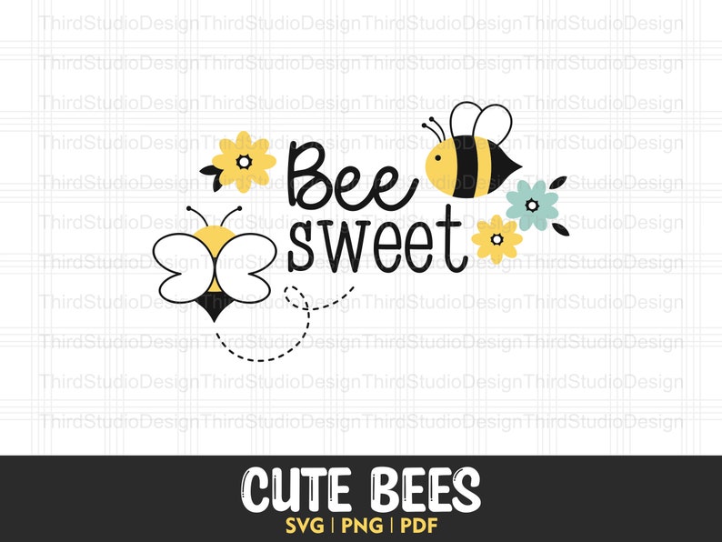 Cute Bees - Bee Sweet.