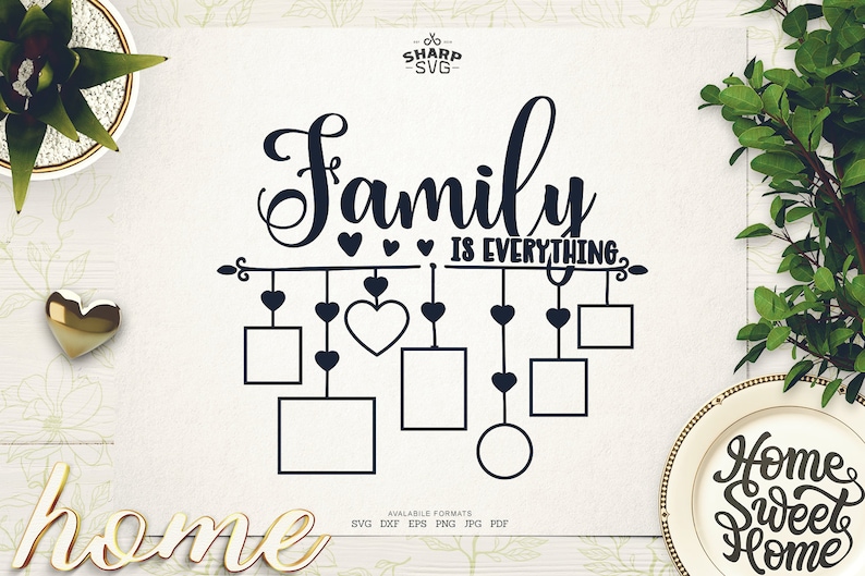 This is a great example of Family Collage SVG Bundle for your design.