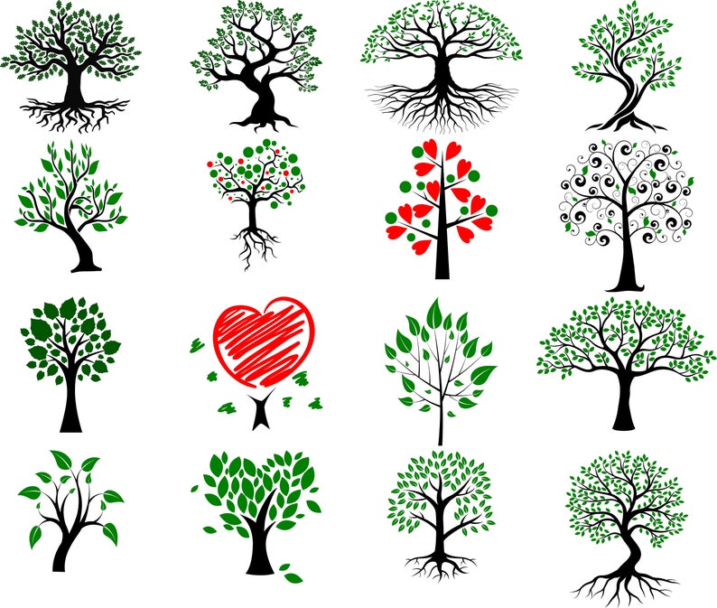 The Tree of Life SVG presents a strong family bond to represent your family's love.