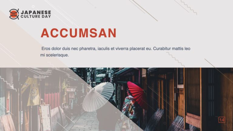 Culture Japan Presentation Template: 50 Slides PPTX, KEY, Google Slides ...