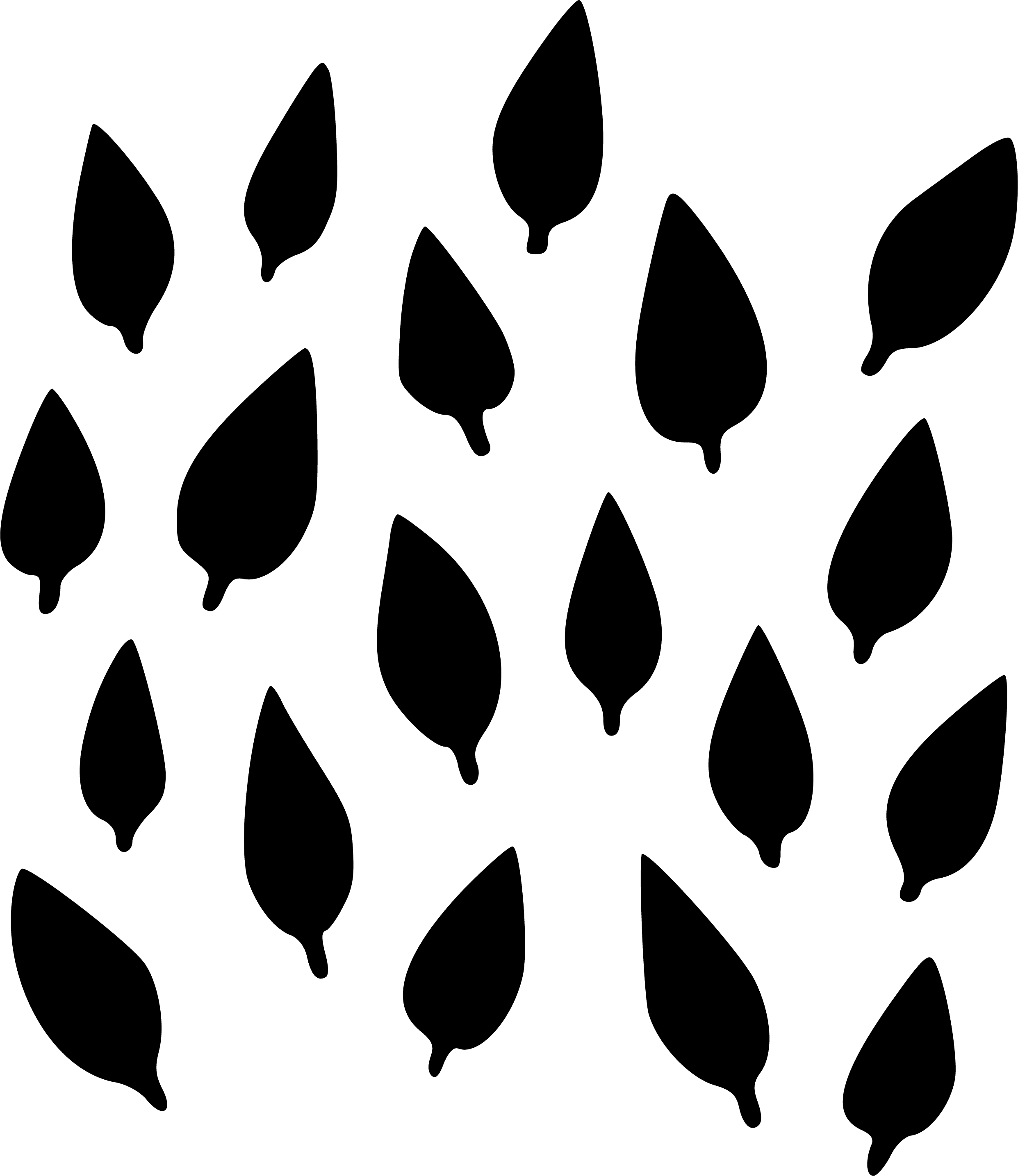 Leaves Pattern SVG - PNG image.