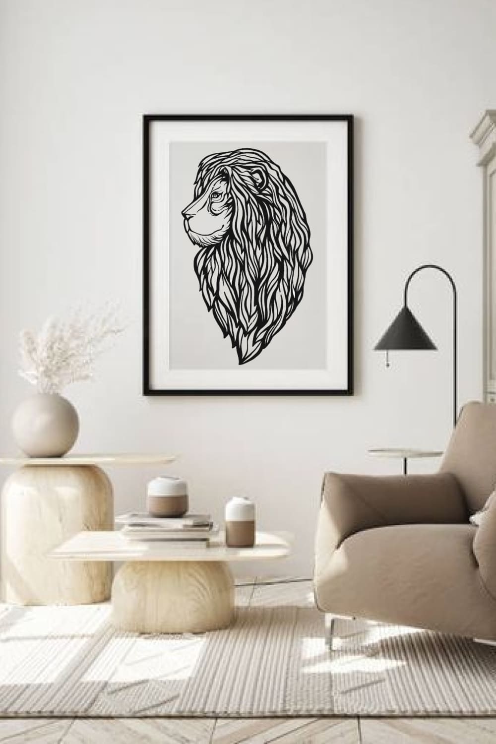 lion graphic set 06