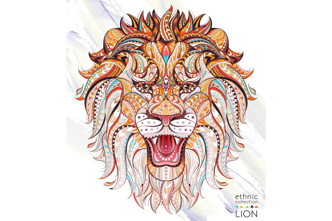  Ethnic Collection: Lion.