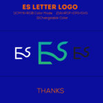 AS - FS Letter Monogram Pigeon & Bird Logo CMYK+RGB