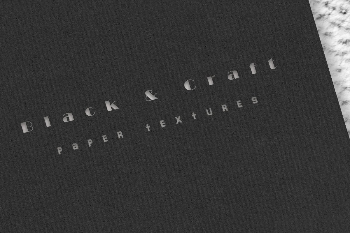 Black and craft paper texture.