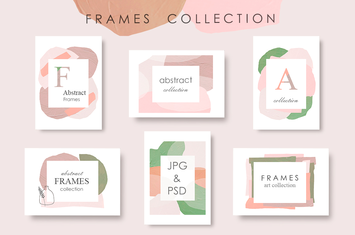 Floral and Ceramic Abstract Bundle 120+ Elements
