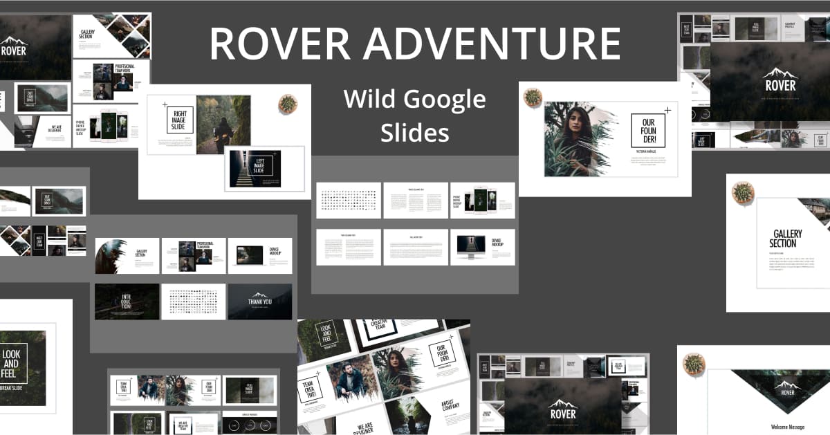 Rover Adventure - Wild Google Slides - preview image.