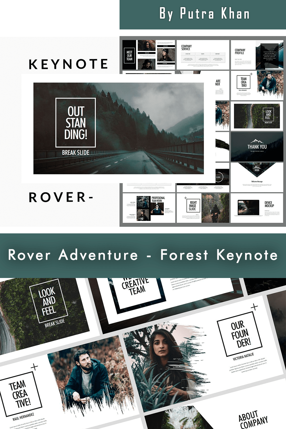Rover Adventure - Forest Keynote - preview of Pinterest image.