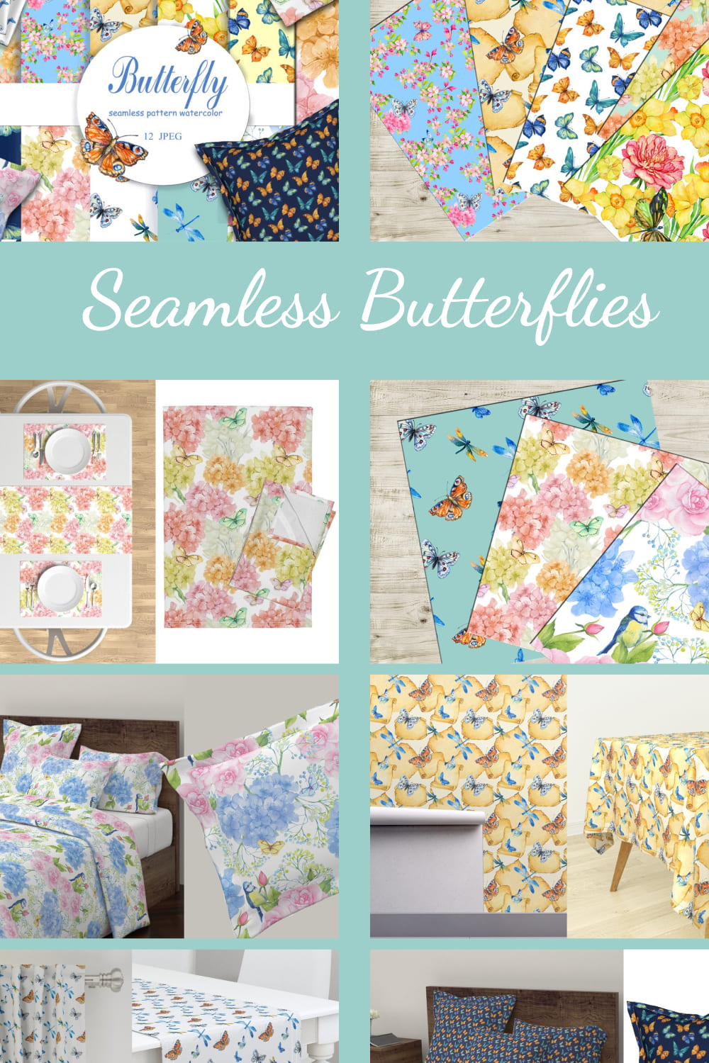 Butterflies and Dragonflies Patterns.