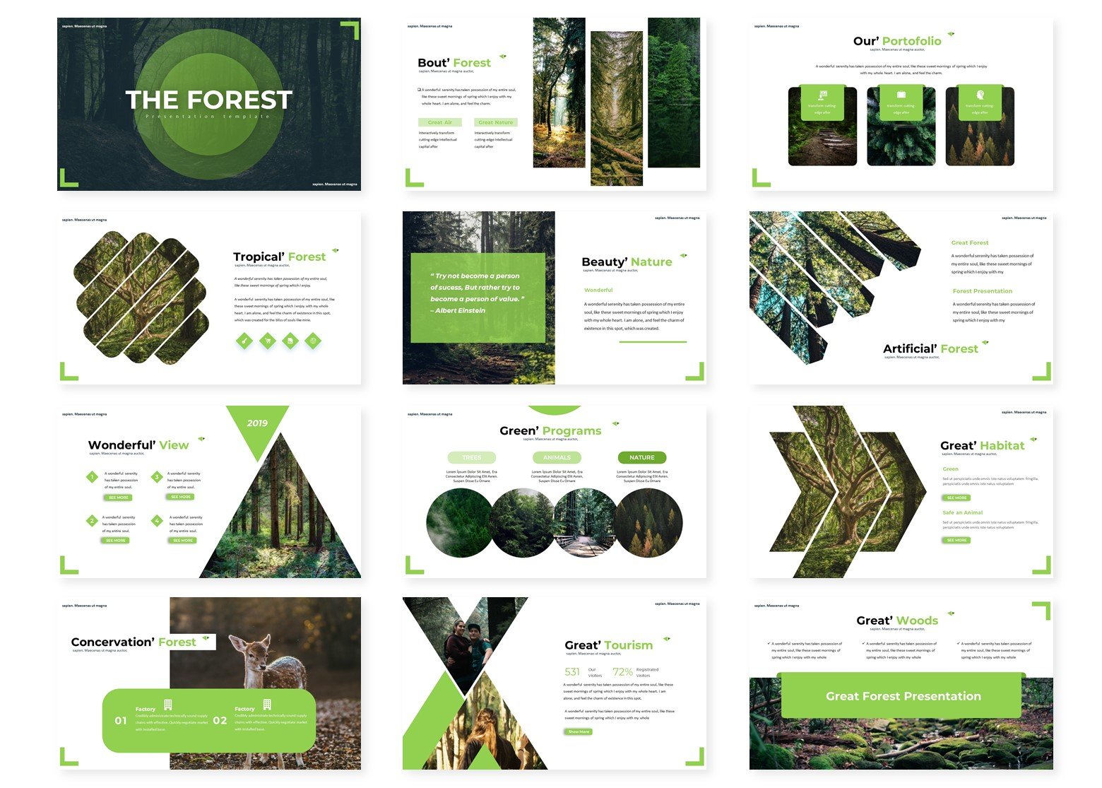 Forest - Keynote Template.