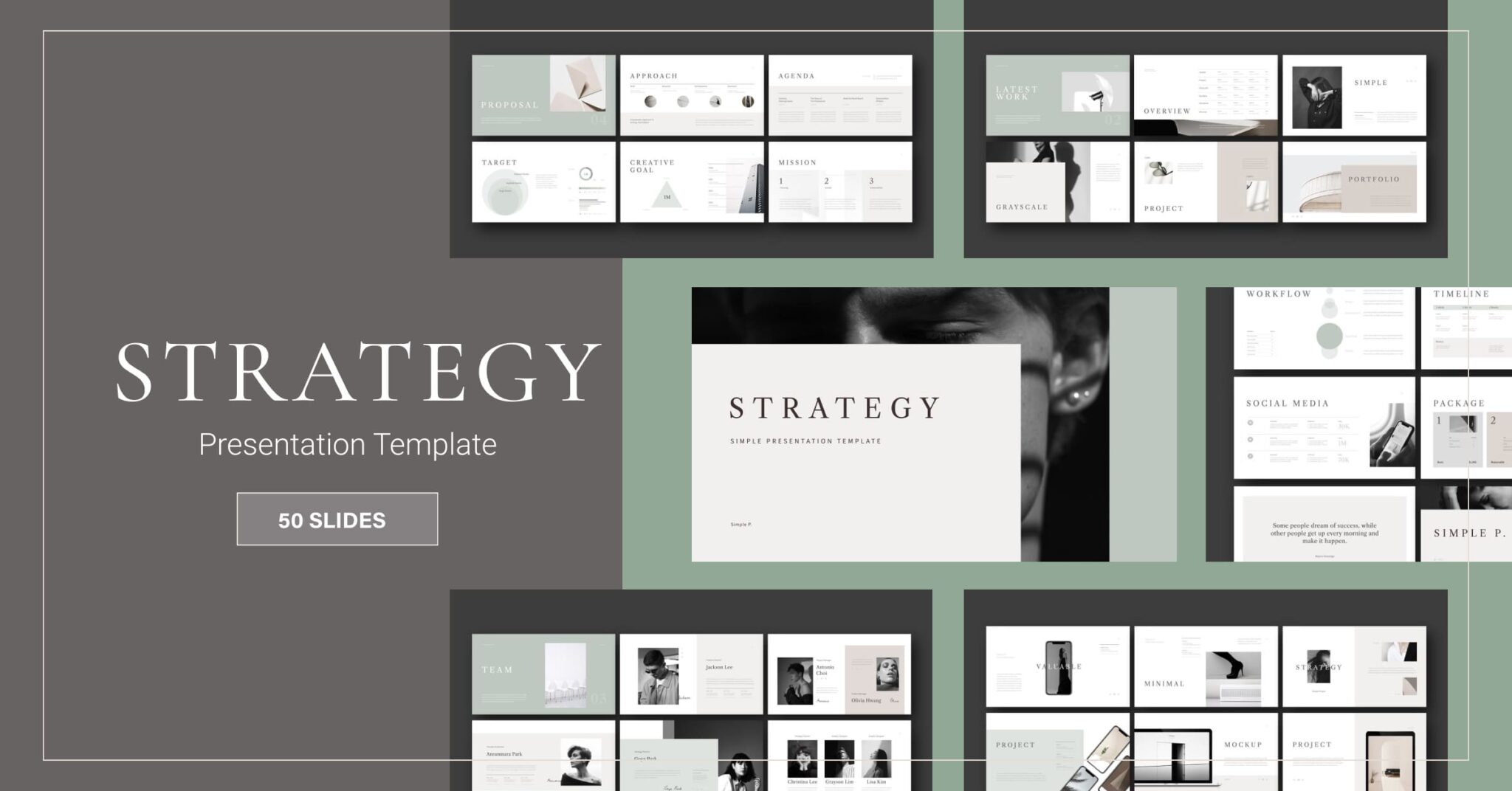 Strategy Presentation Template – MasterBundles