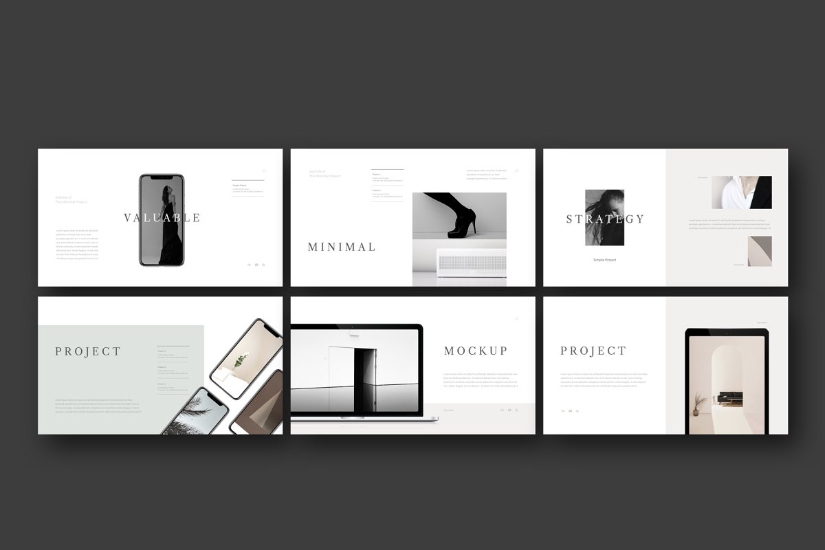 Strategy Presentation Template is a simple presentation to show your project & ideas.