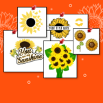 Sunflower svg files Example.