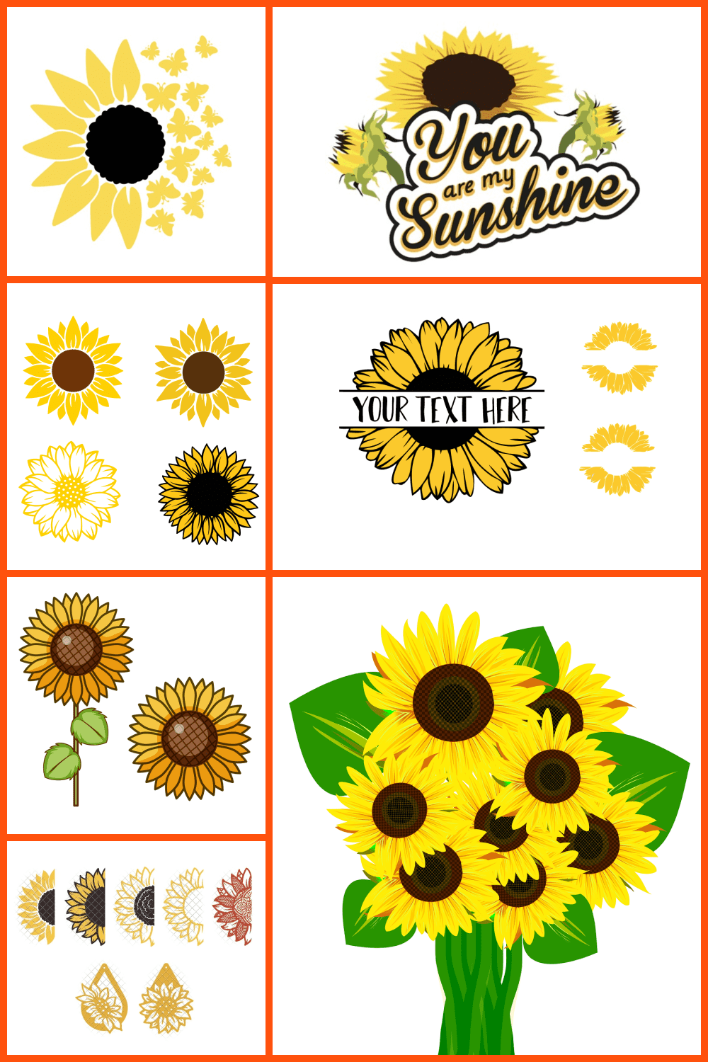 Sunflower SVG Images Pinterest.