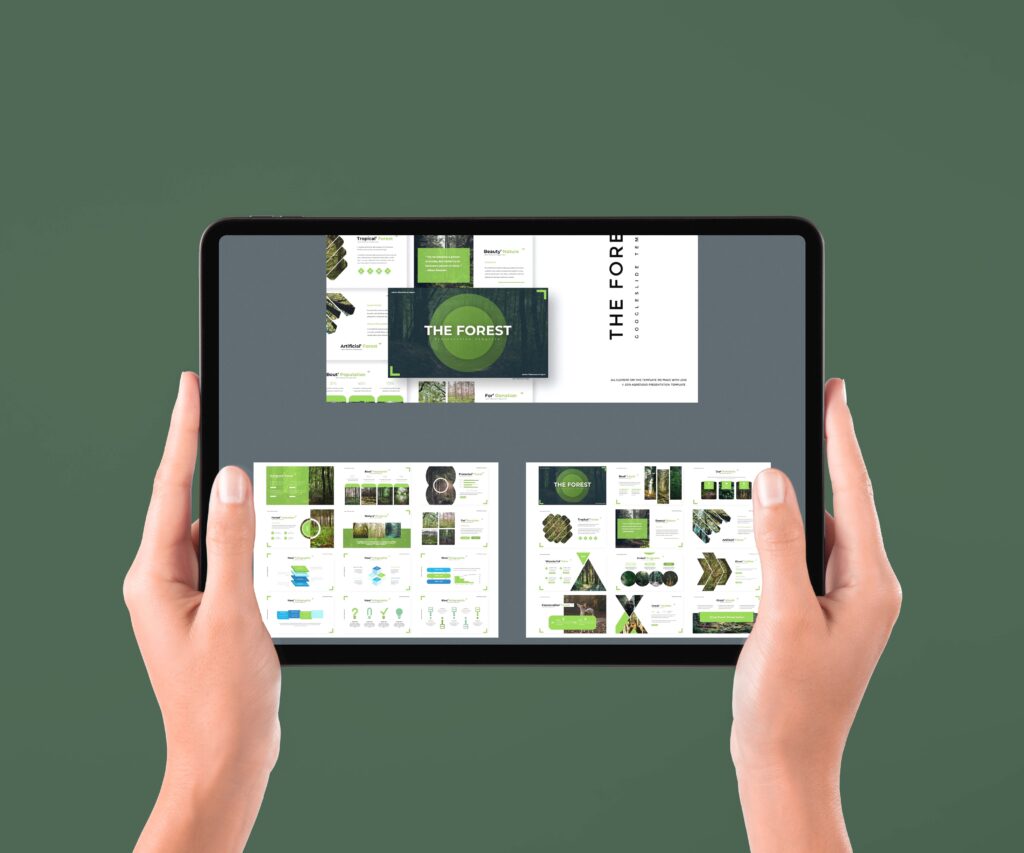 The Forest - Google Slides Template – MasterBundles