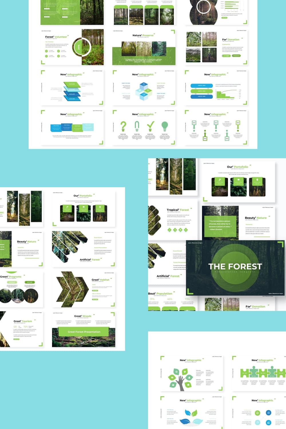 The Forest - Google Slides Template.