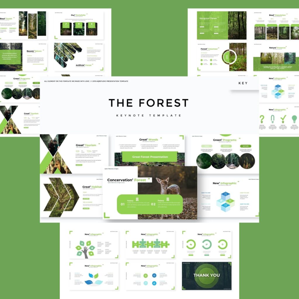 The Forest - Keynote Template – MasterBundles