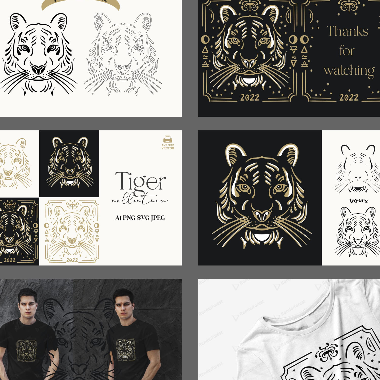 Tiger Illustrations cover.