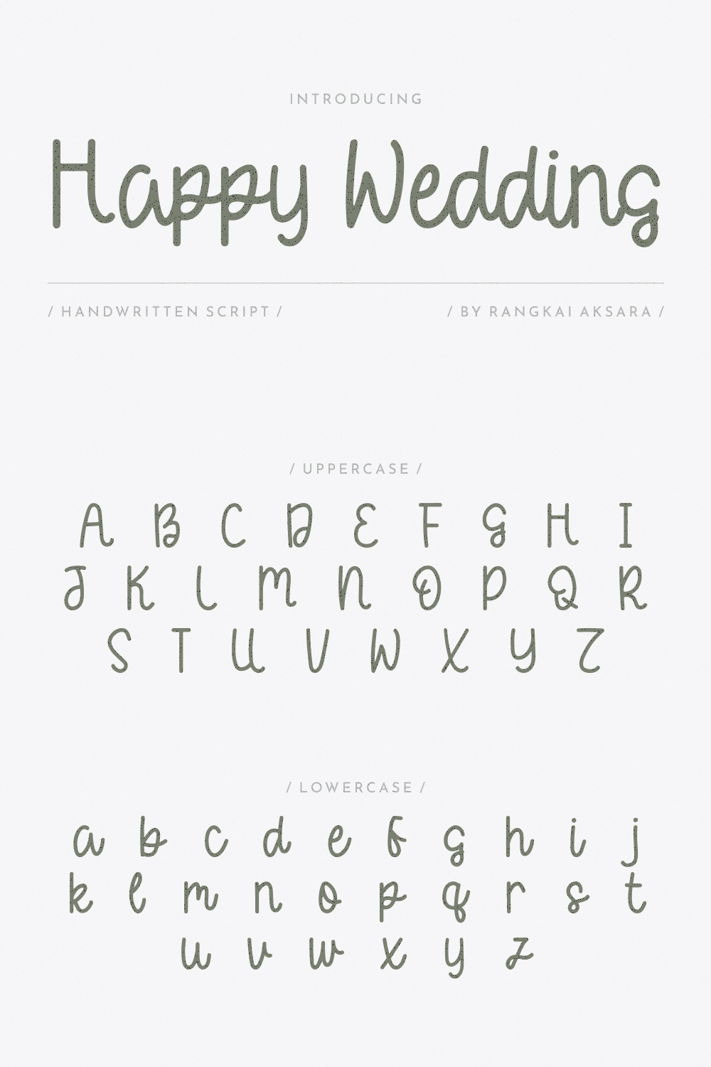 Happy Wedding Free Font.