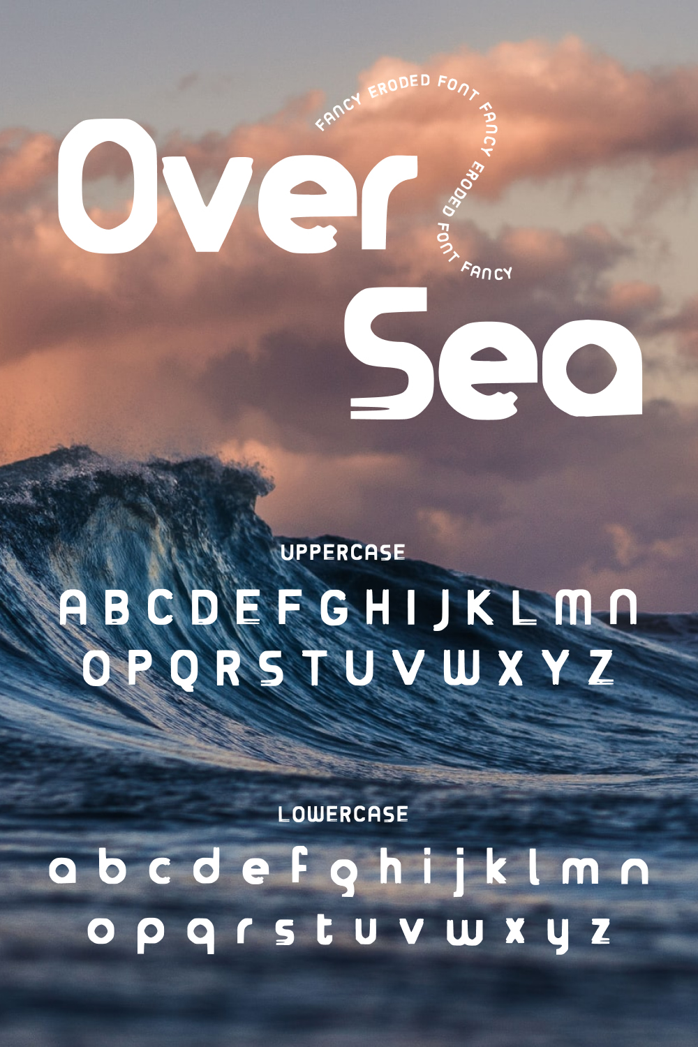 Over Sea  Free Font.