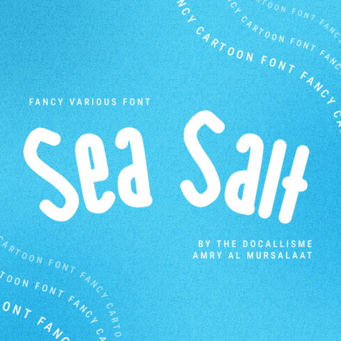 Sea Salt Free Font.