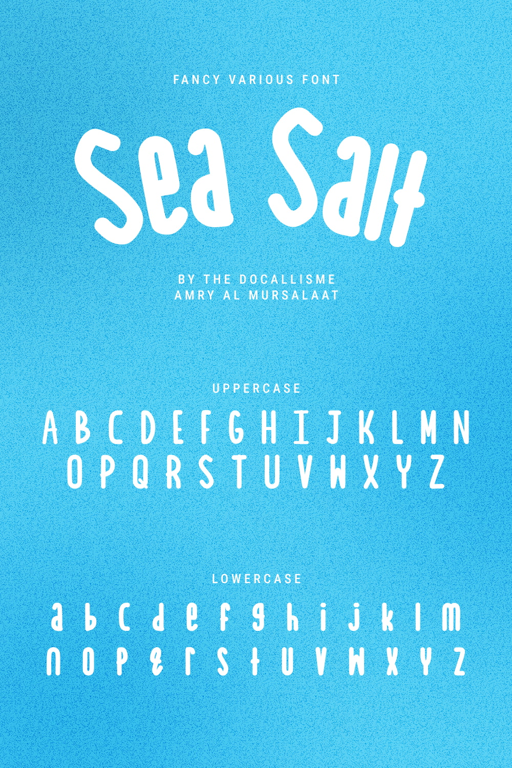Sea Salt Free Font.