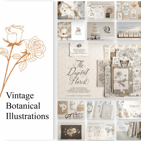 Vintage Botanical Illustrations.