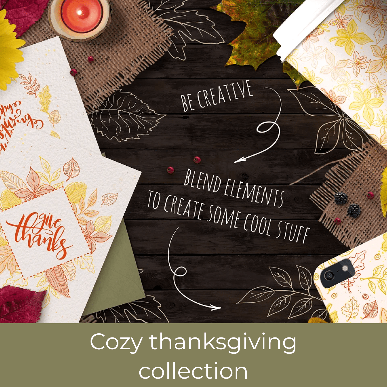 Cozy thanksgiving collection cover.