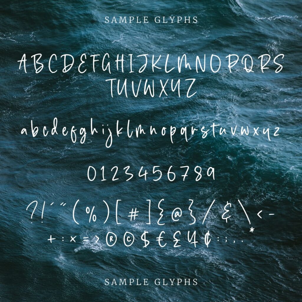 Free Seaside Font – MasterBundles