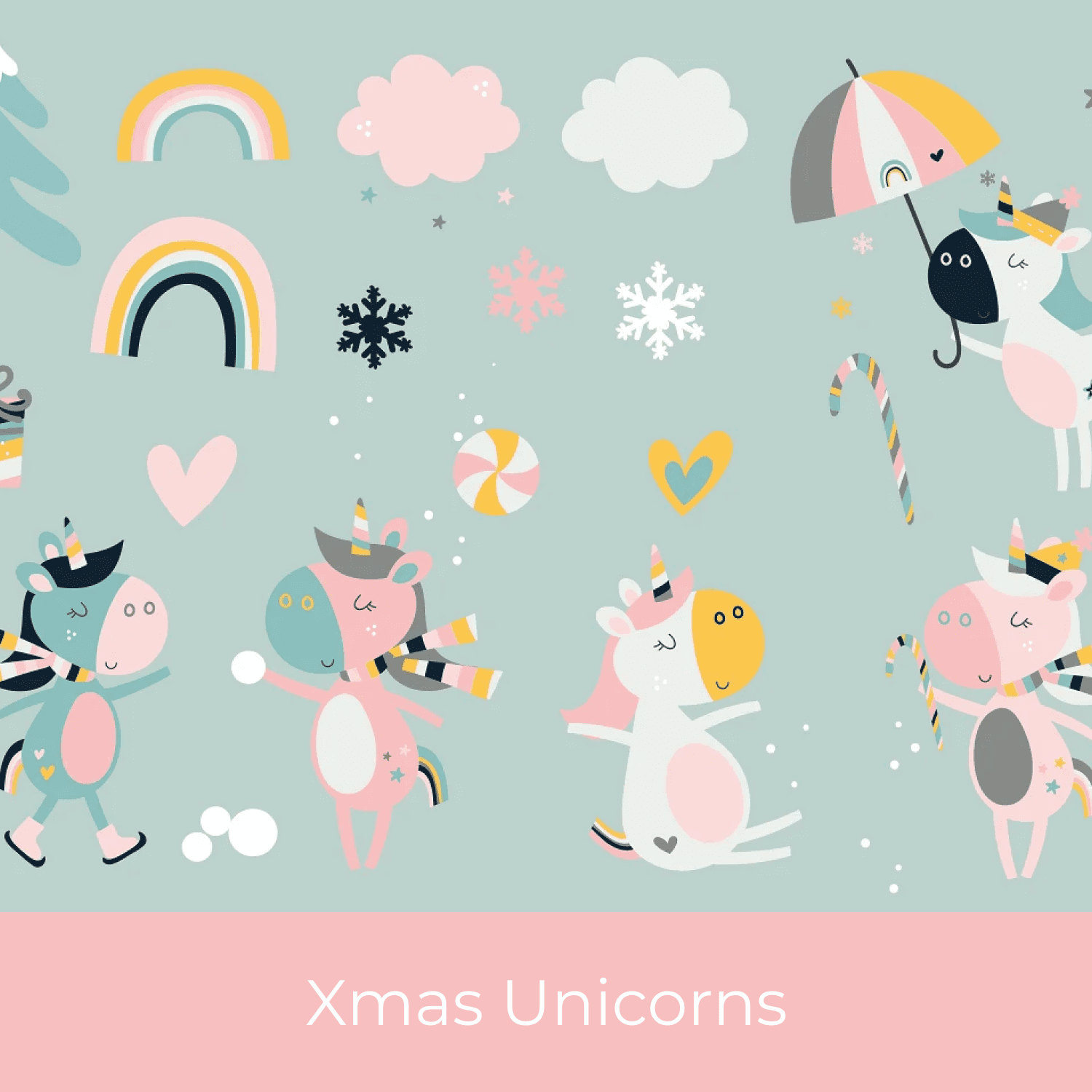 Xmas Unicorns. cover.