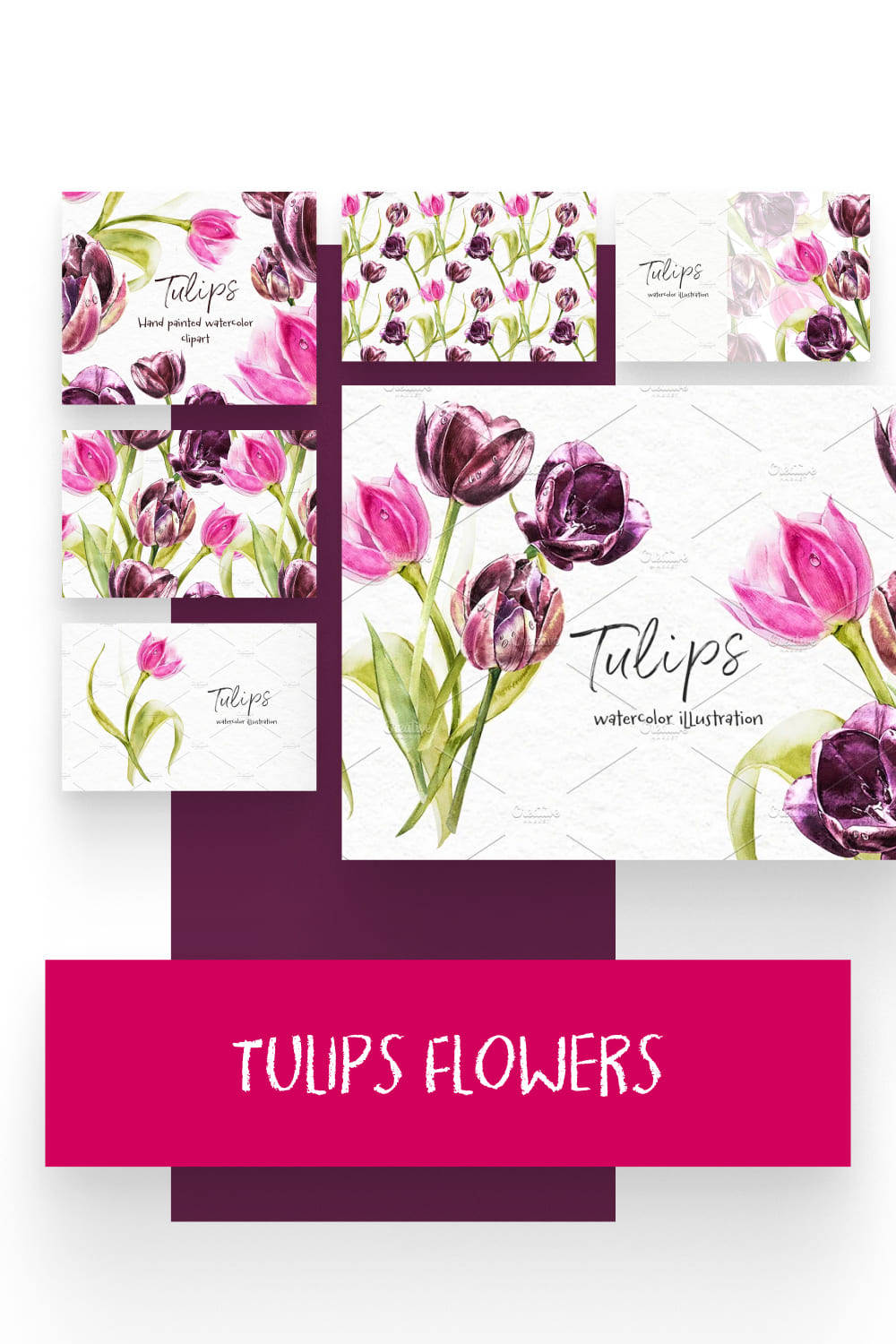 Tulips Flowers.