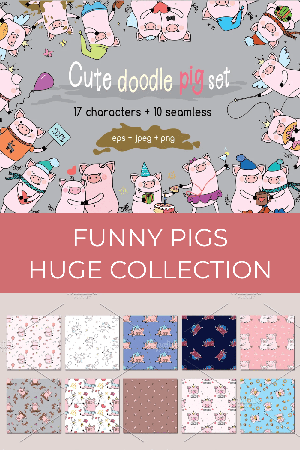Funny Pigs Huge Collection.