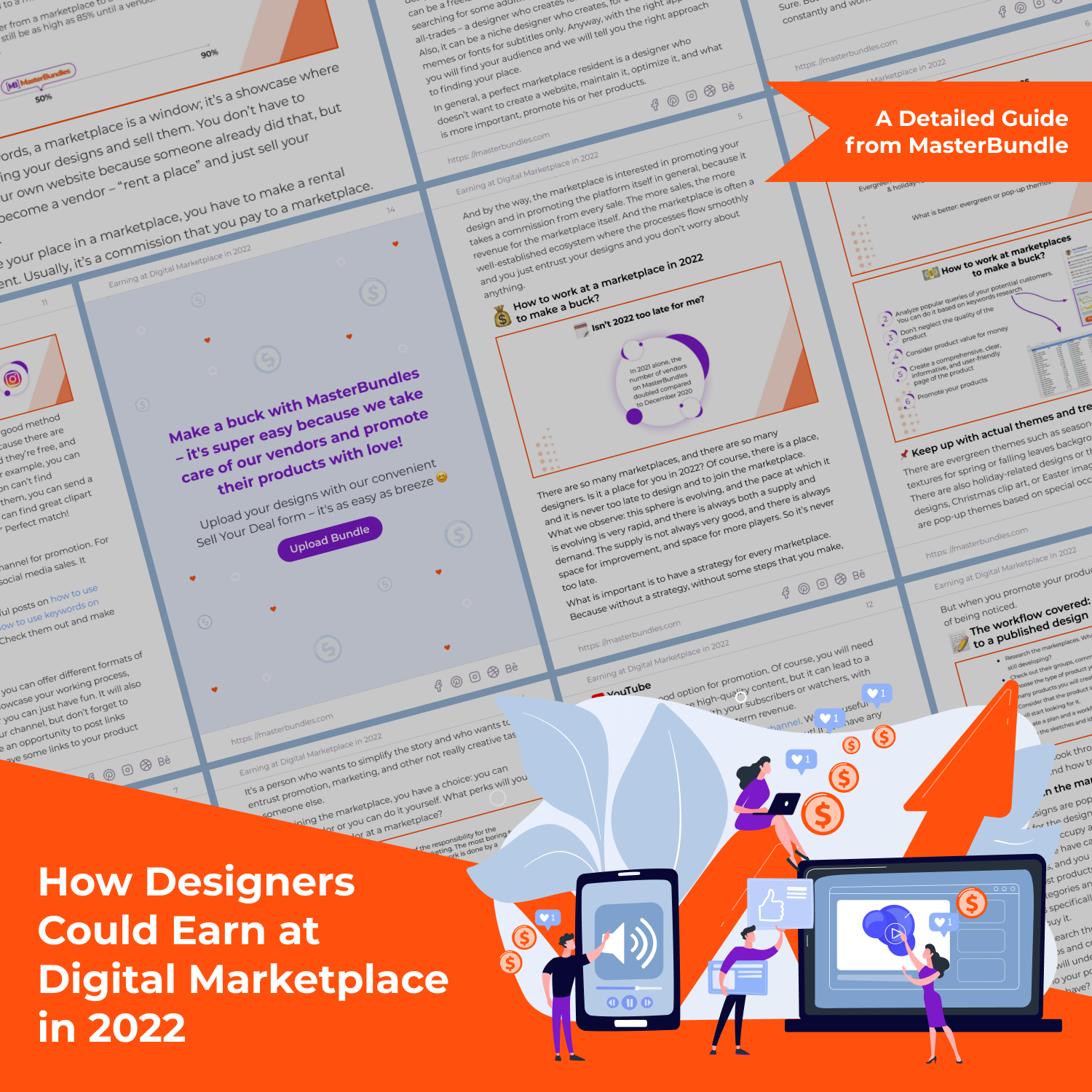 How Designers Could Earn at Digital Marketplace main cover.