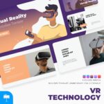 VR Technology Keynote Template main cover.