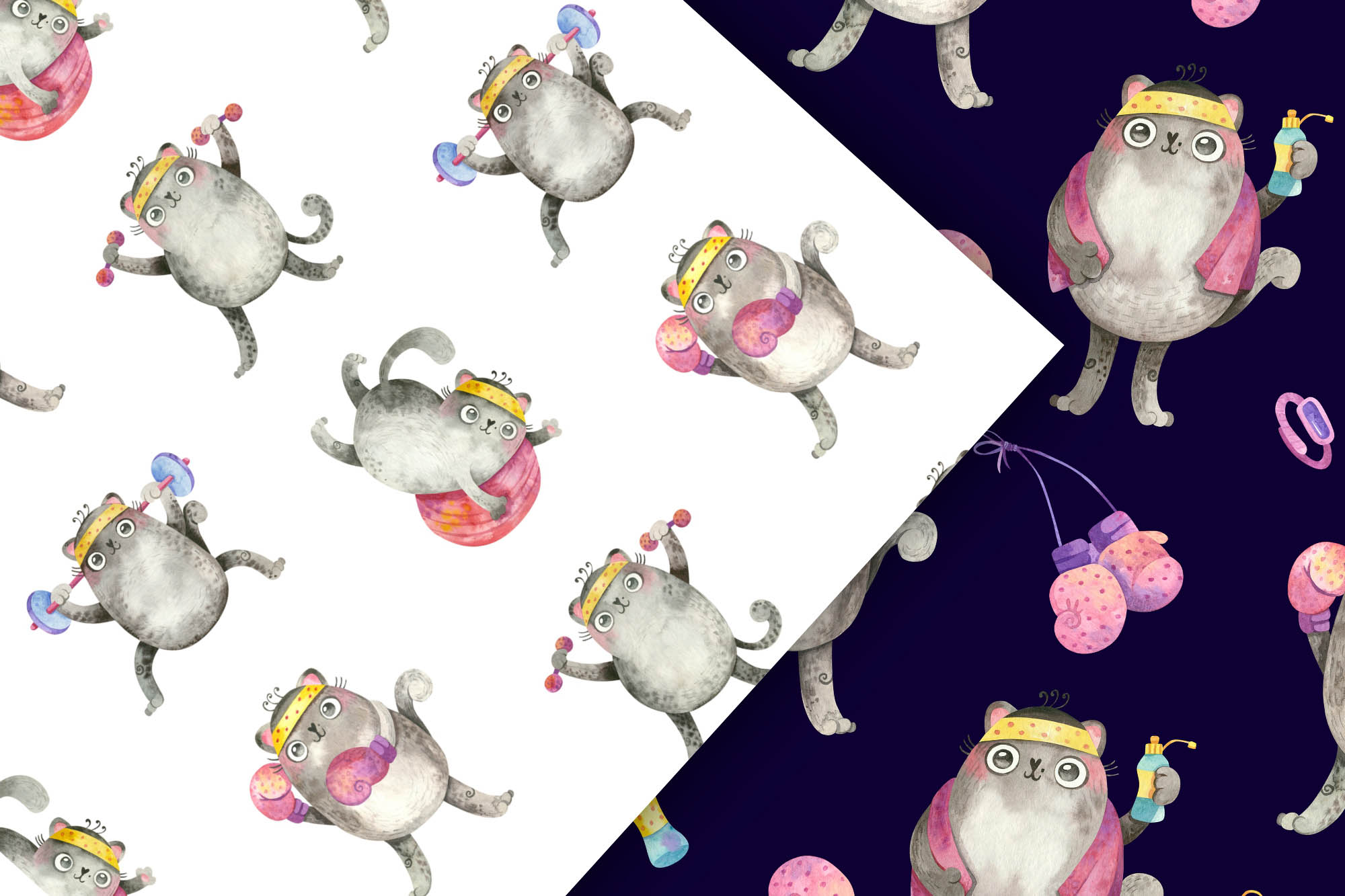  yoda cat patterns for fabric, posters, trackers and more.
