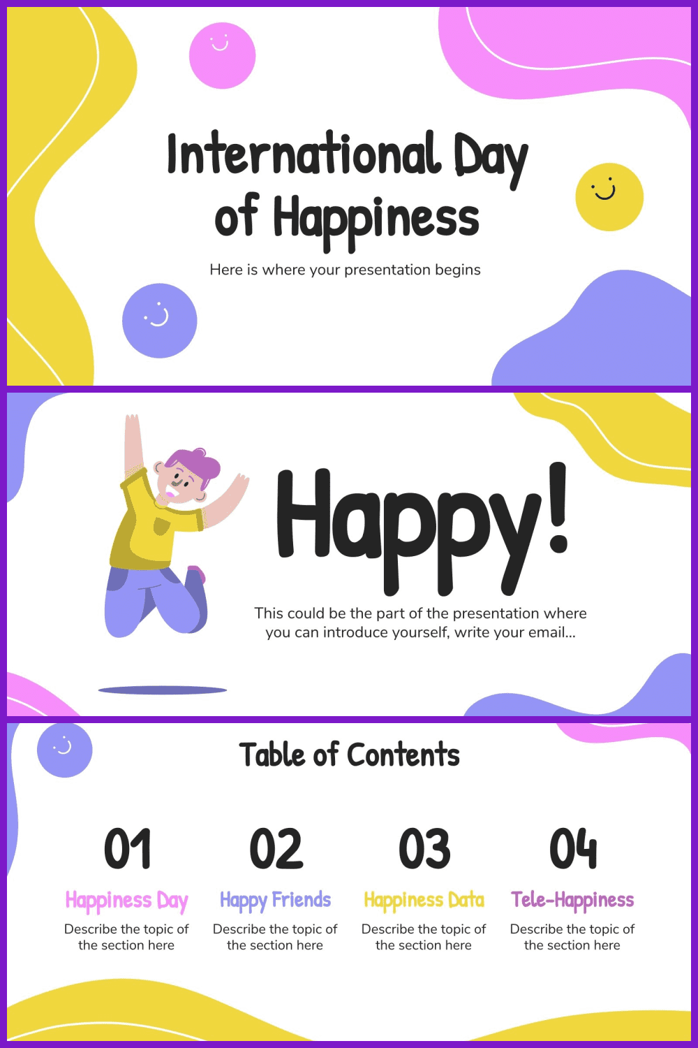 International Day of Happiness.