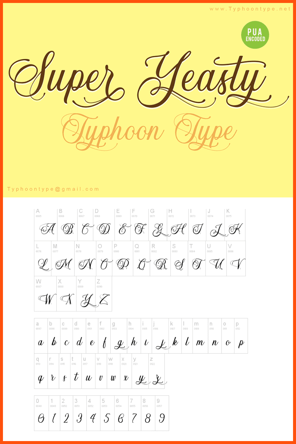 Super Yeasty by Typhoon Type – Suthi Srisopha.