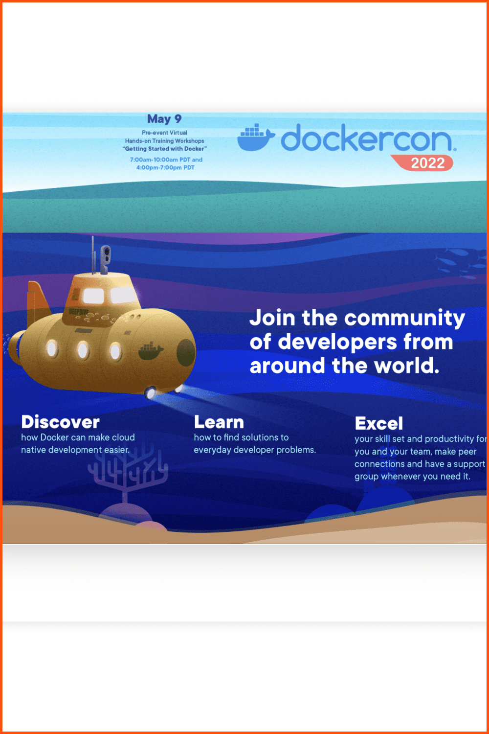 DockerCon banner.