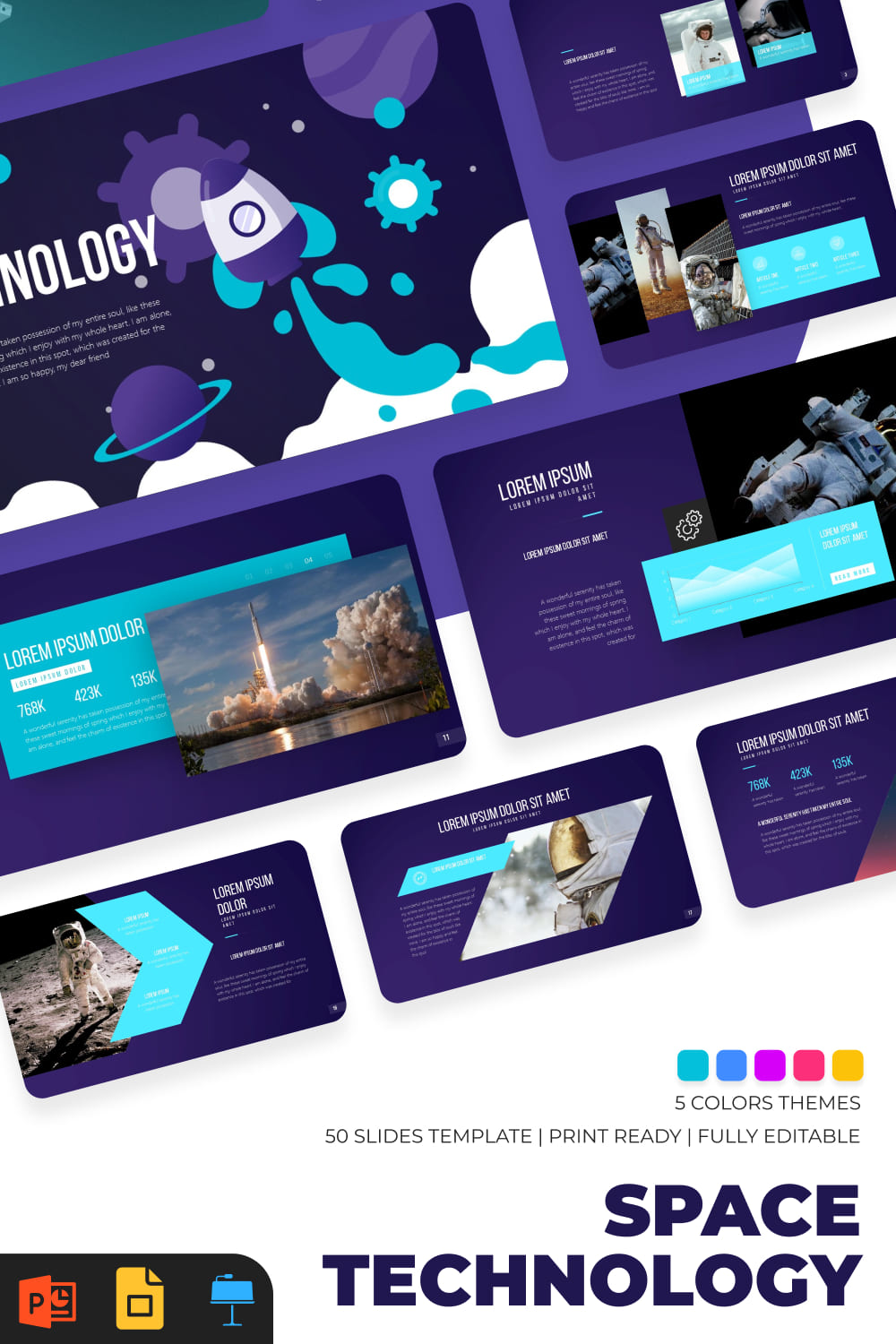 3 spacetechnology presentation template 1000h1500