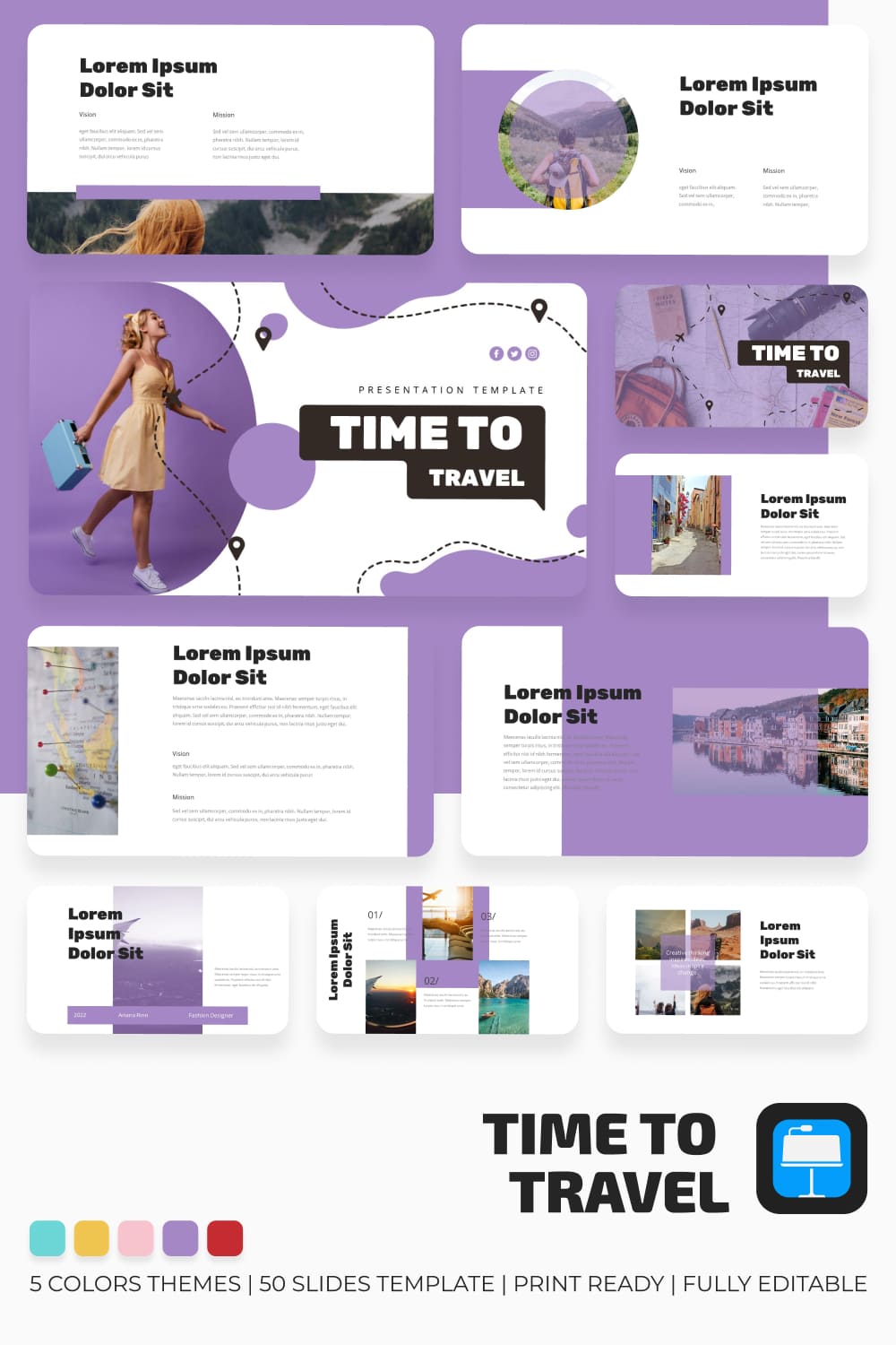 Time to Travel Keynote Template.