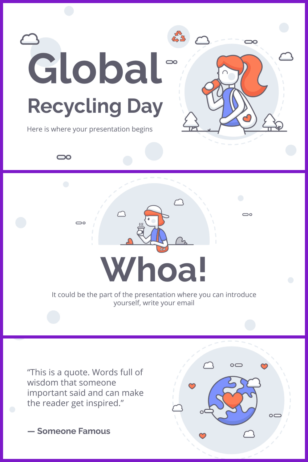 Global Recycling Day.