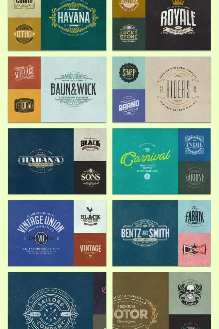 36 Logo Templates Bundle – MasterBundles