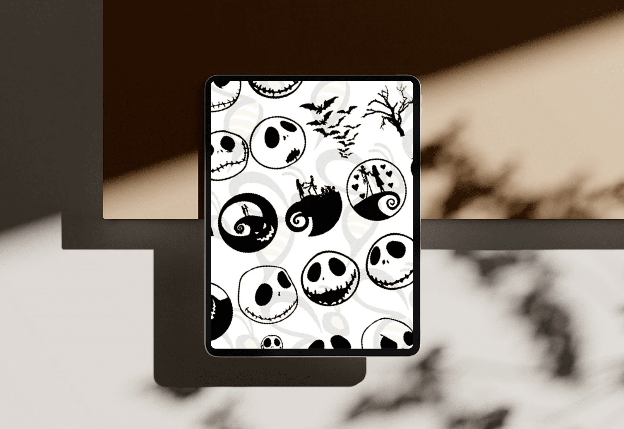 40 spooky nightmare svg bundle - tablet.