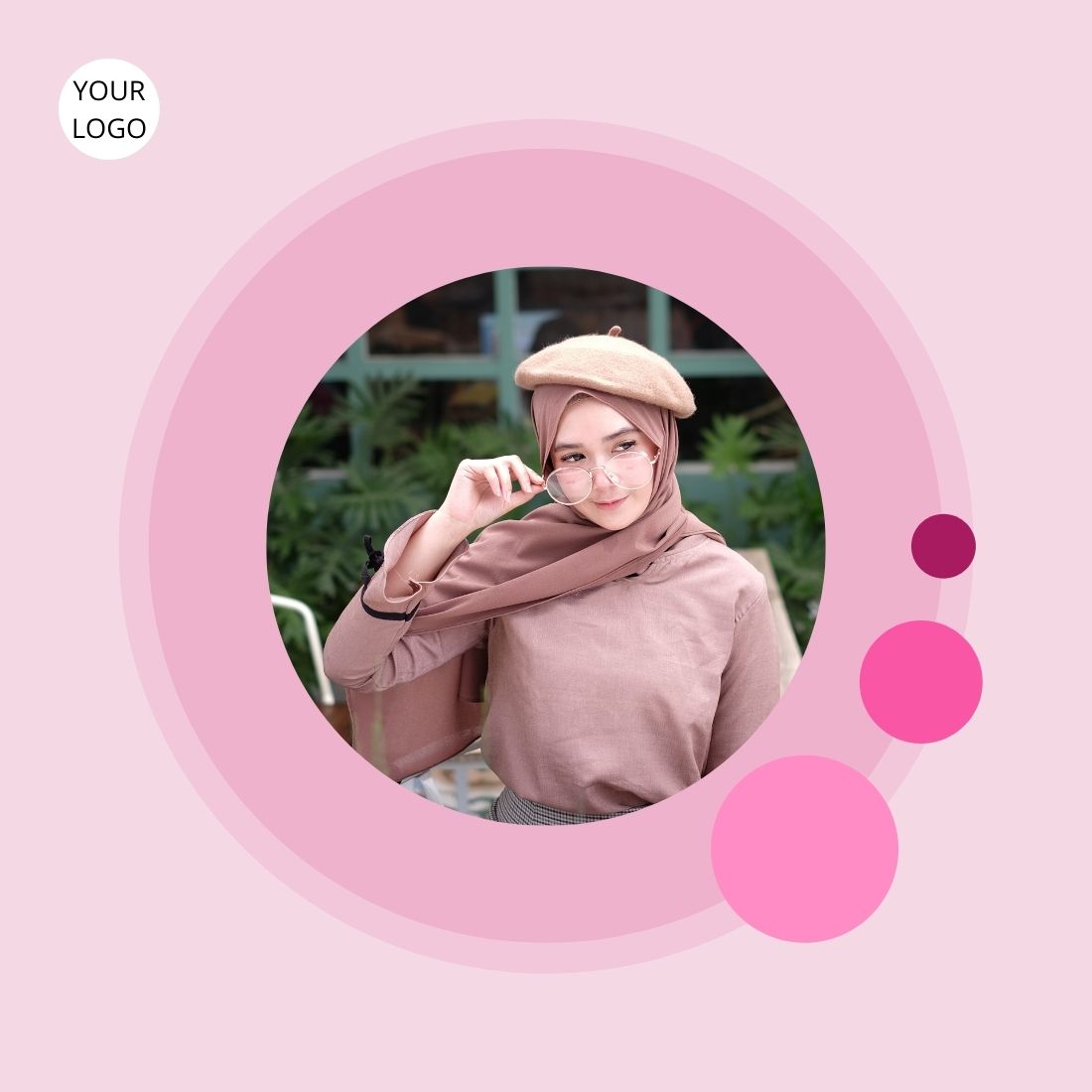 Pink Instagram Feed Canva Templates