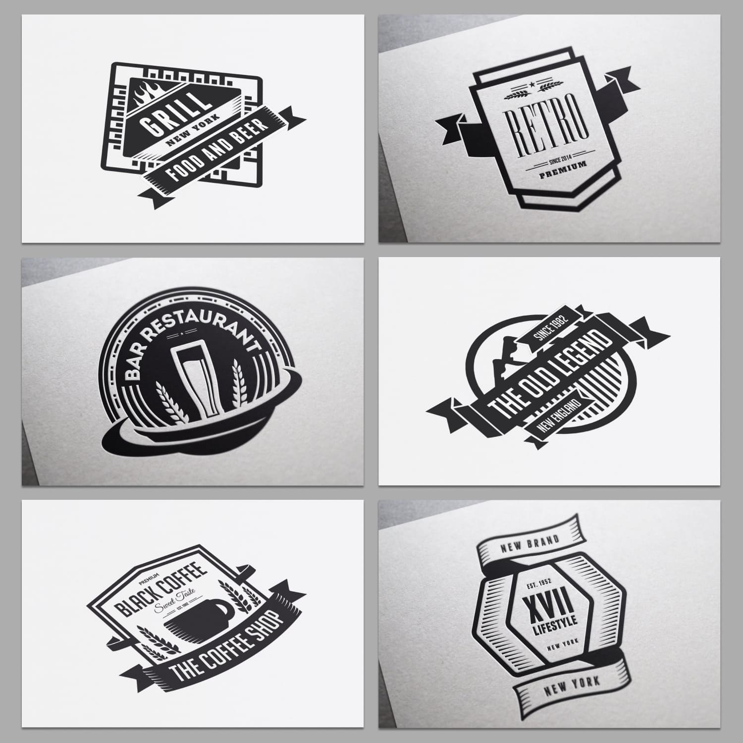 Add this awesome retro vintage style to your designs.
